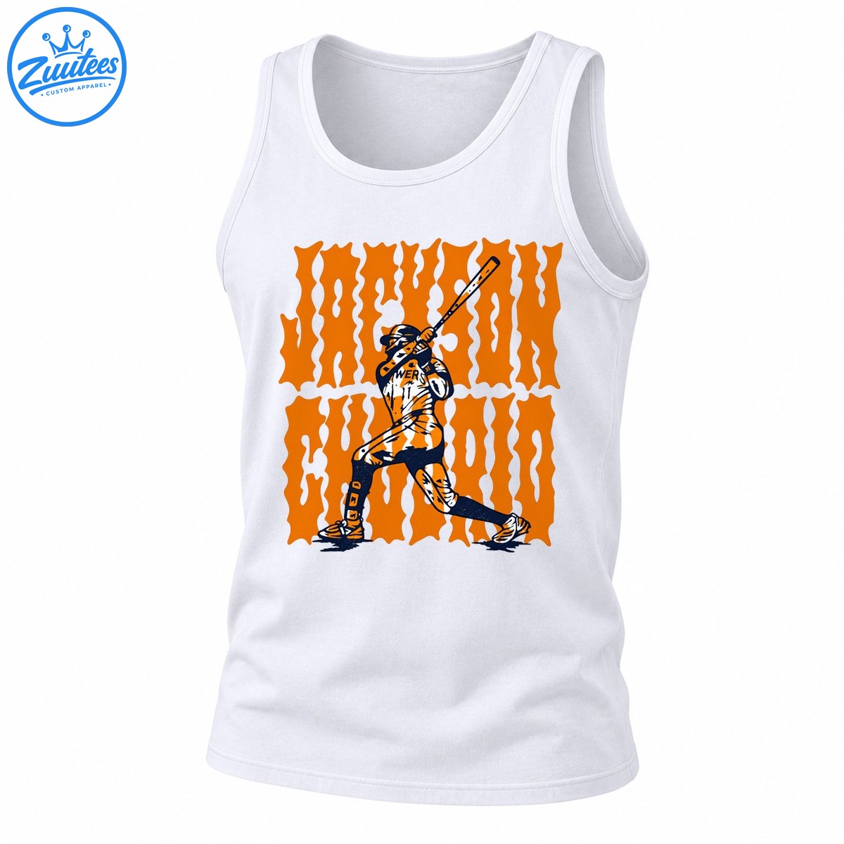 Jackson Chourio Milwaukee Brewers 11 Retro Tank Top