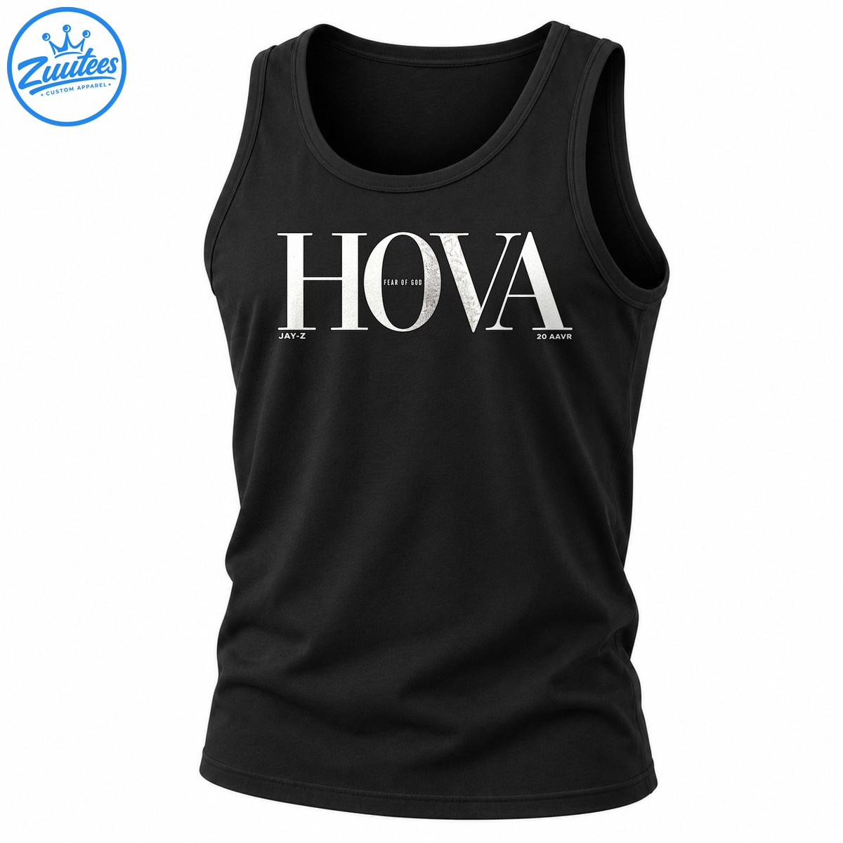 Jaÿ Z Hova Fear Of God Paris Logo Tank Top