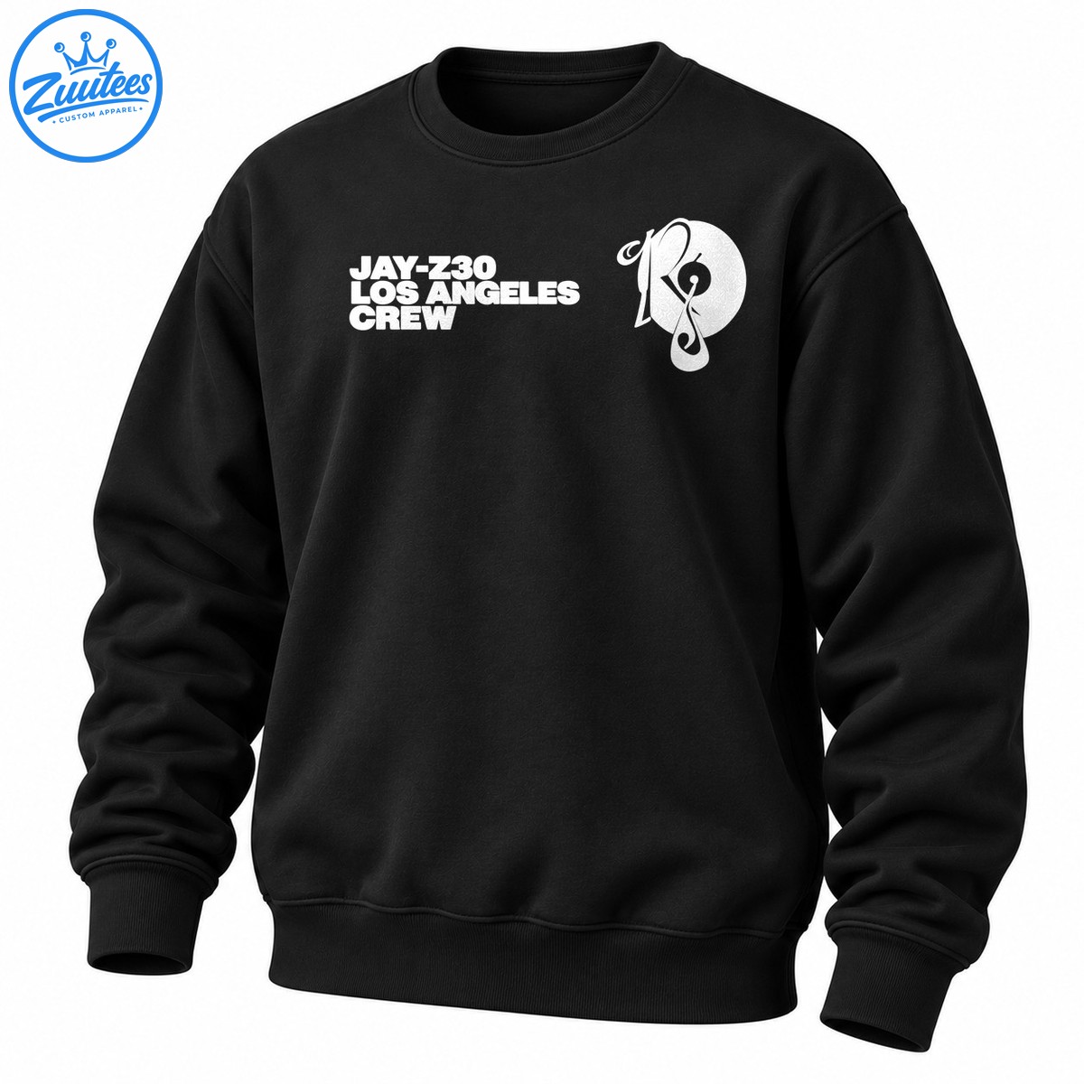 Jay-Z30 Los Angeles Crew Graphic Hip Hop Sweatshirt