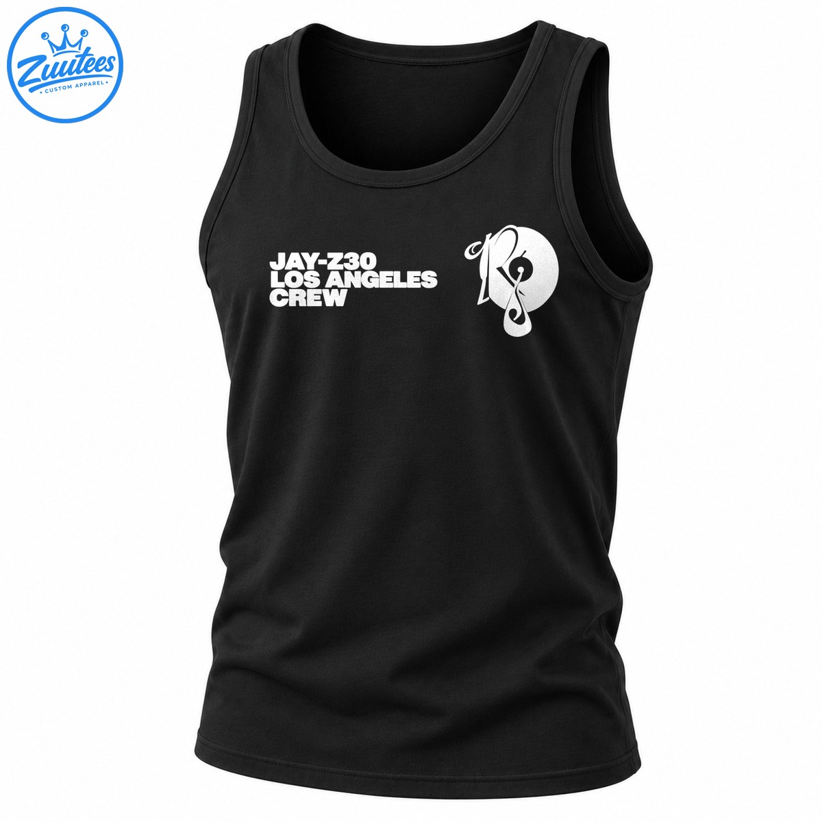 Jay-Z30 Los Angeles Crew Graphic Hip Hop Tank Top