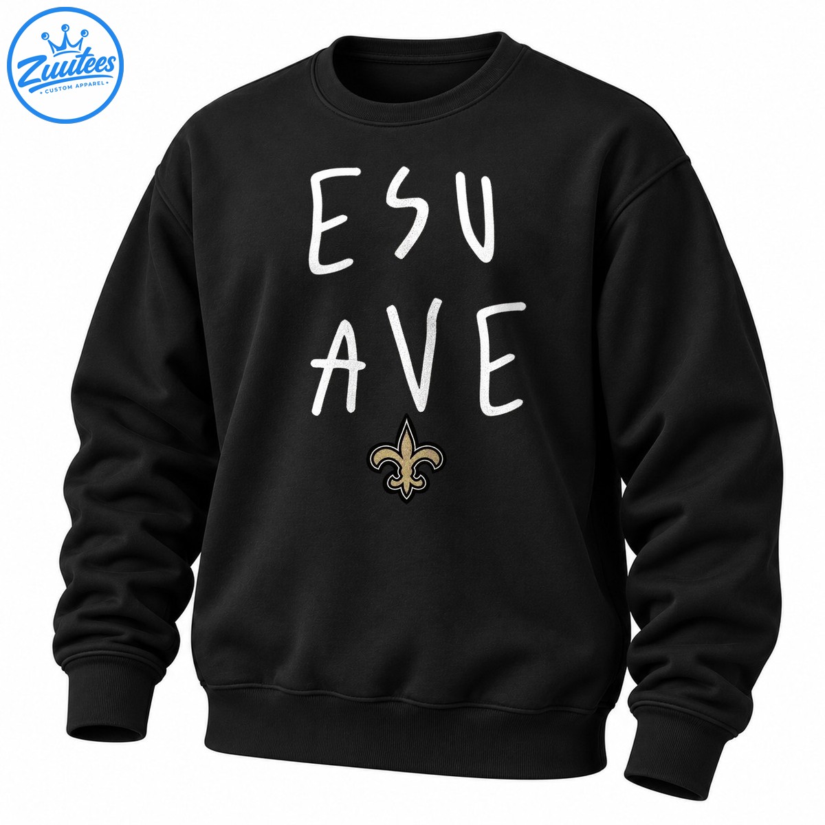 Jesus Saves Even Jesus Loves The Saints Graphic Sweatshirt
