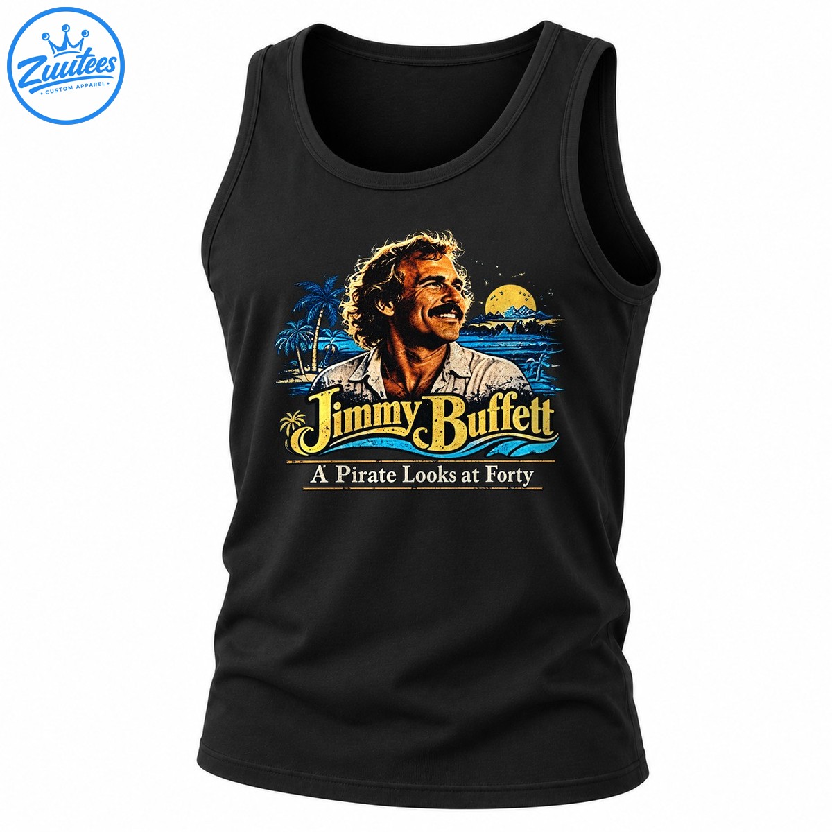 Jimmy Buffett A Pirate Looks At Forty Mother Mother Ocean Tank Top
