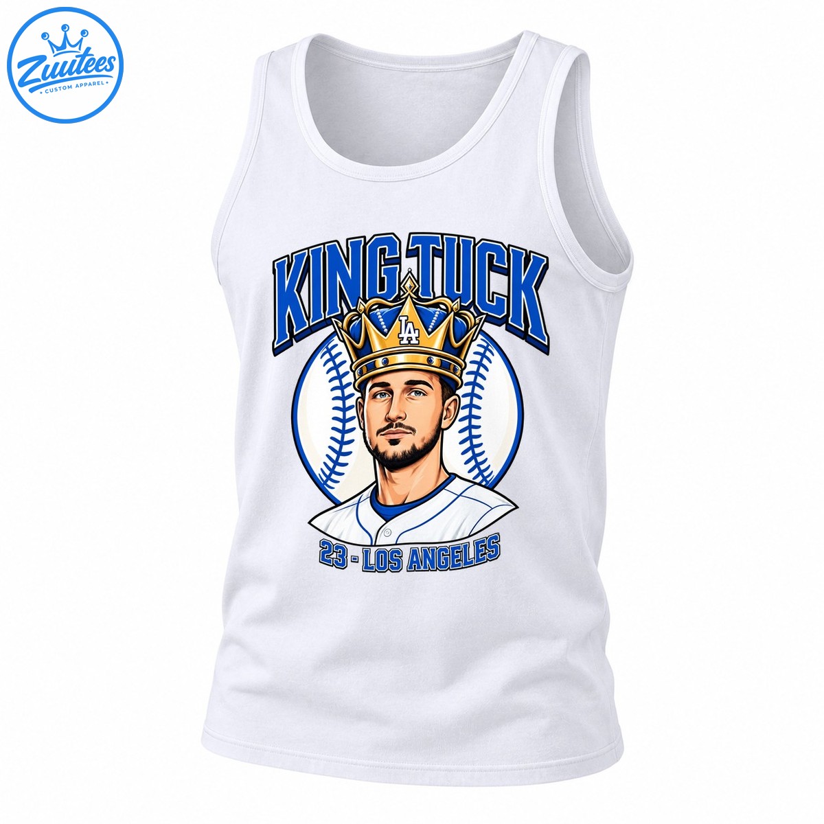 King Tuck Kyle Tucker Los Angeles Dodgers 23 Tank Top