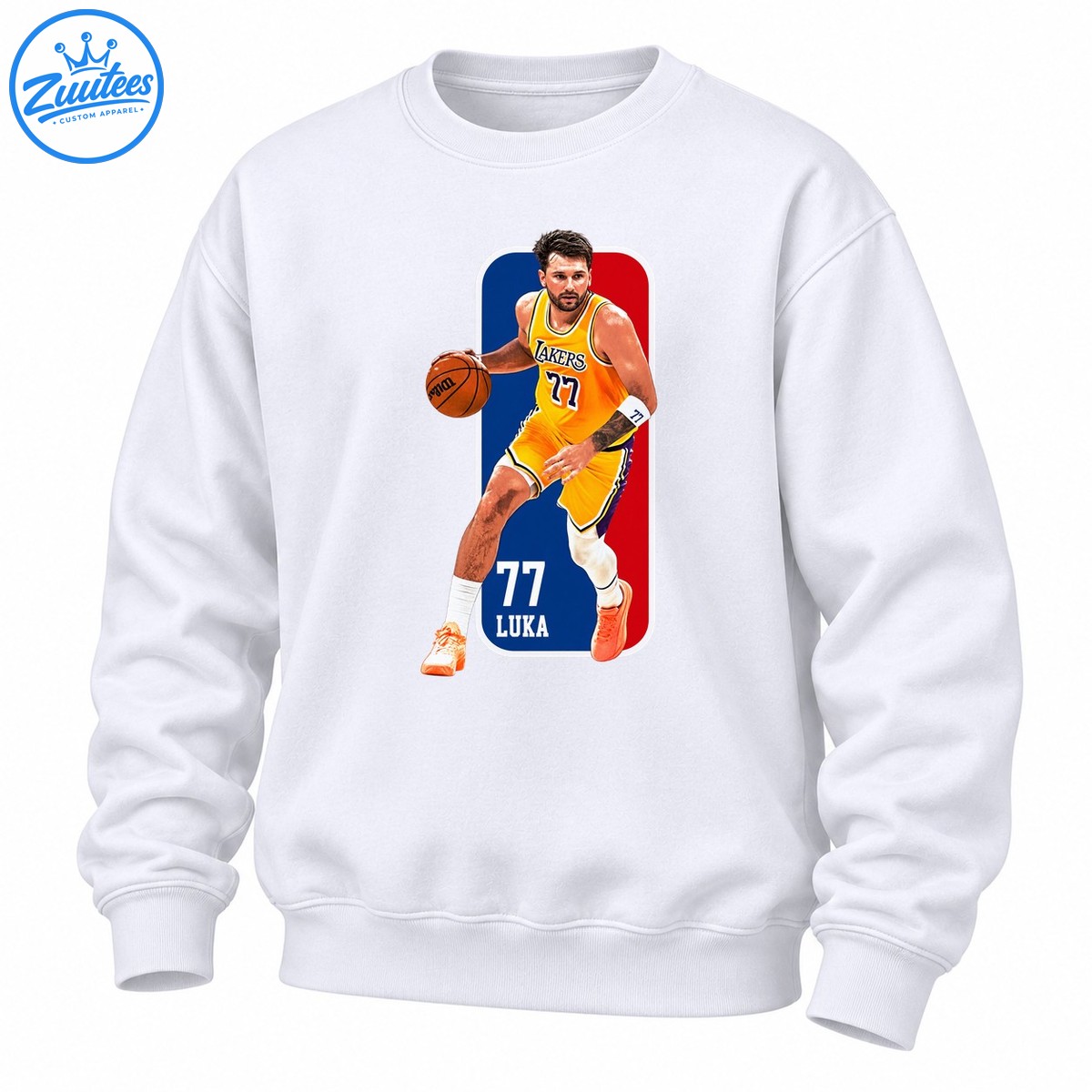 Luka Doncic 77 Los Angeles Lakers Nba Basketball Sweatshirt