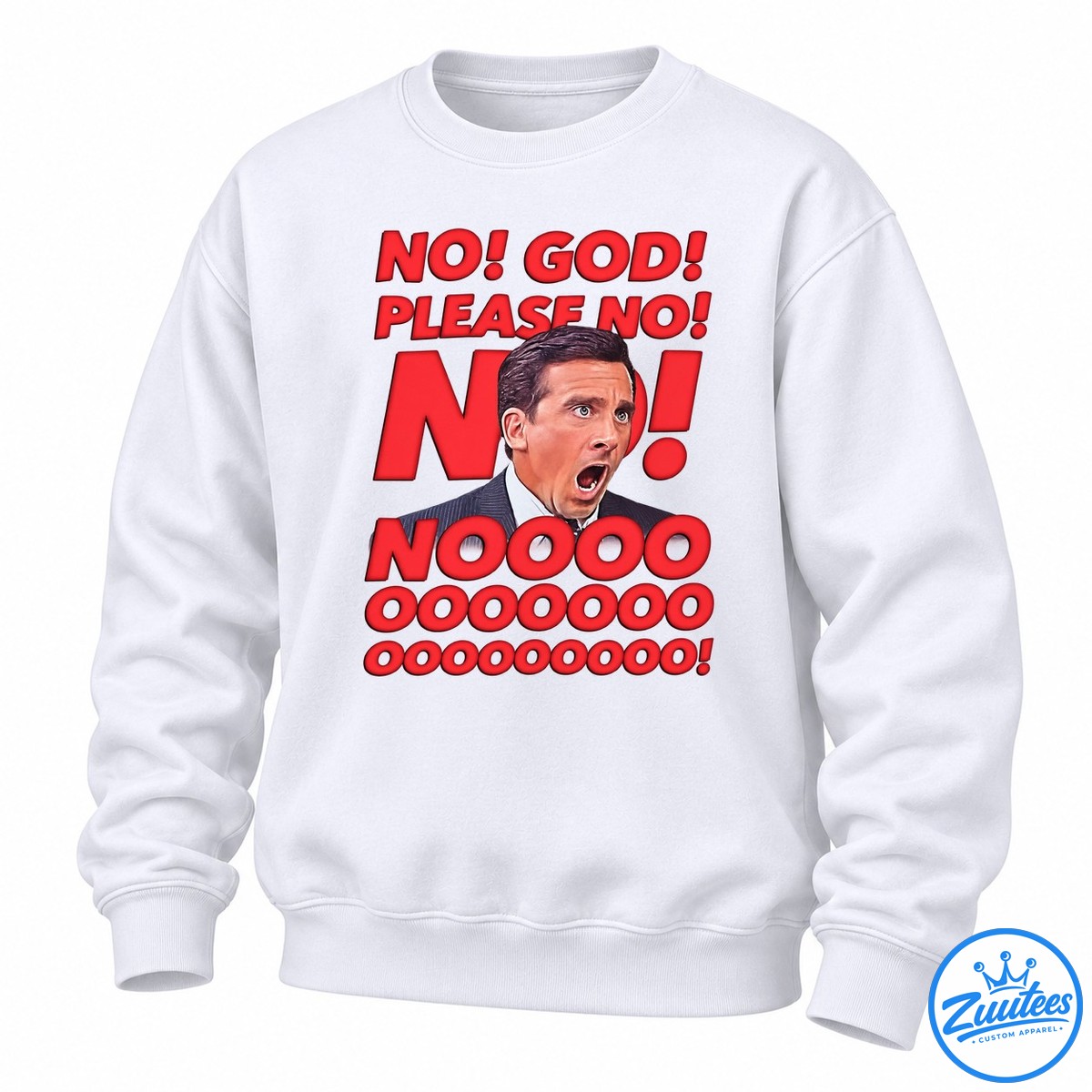 Michael Scott No God Please No The Office Sweatshirt
