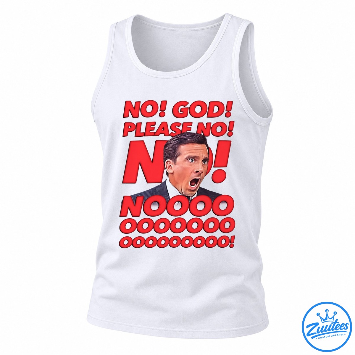 Michael Scott No God Please No The Office Tank Top