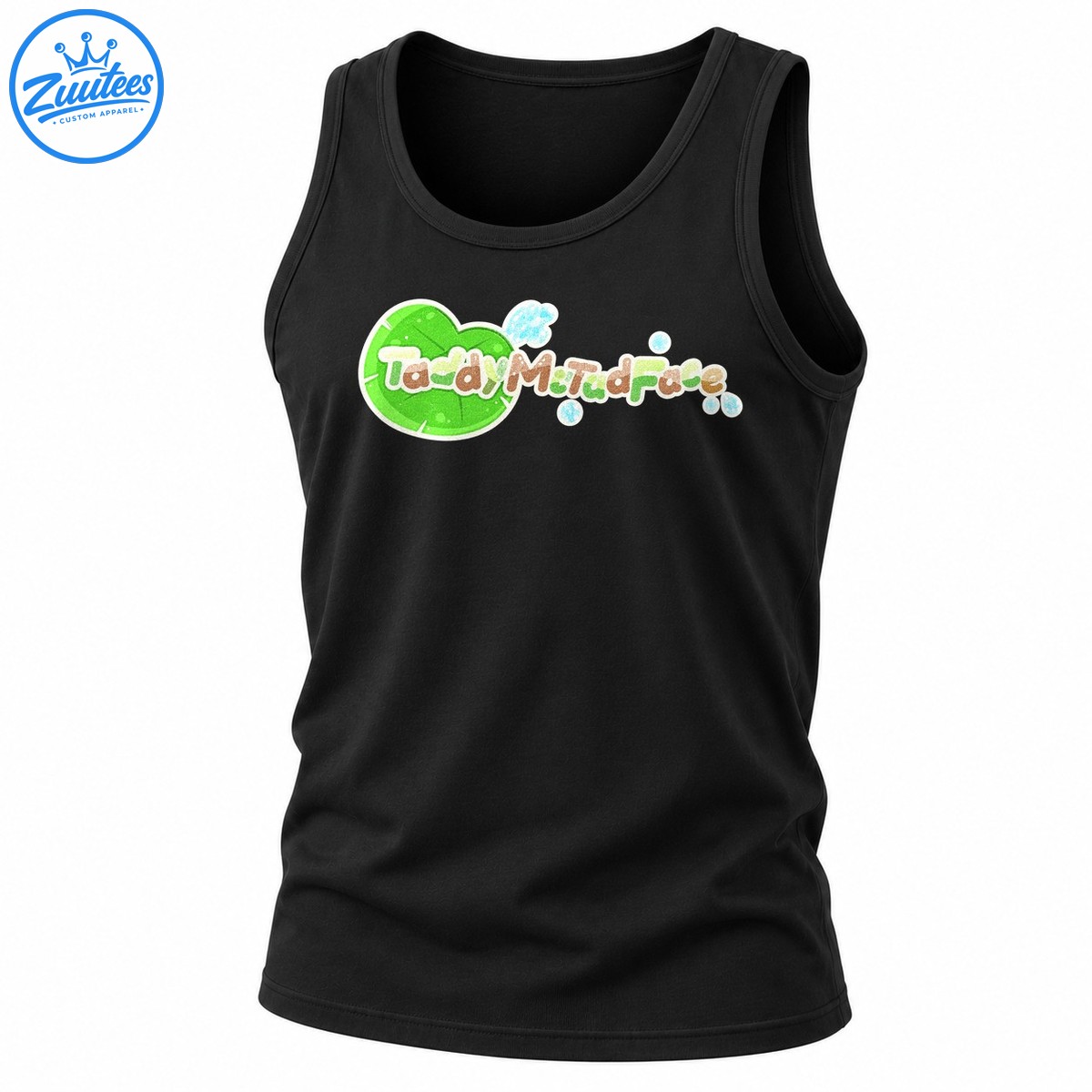 Milf Taddy Mctad Face Man I Love Frogs Tank Top