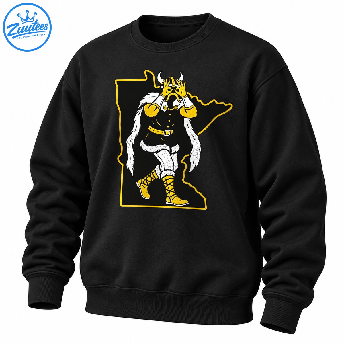 Minnesota Griddy Viking Football Fan Sweatshirt