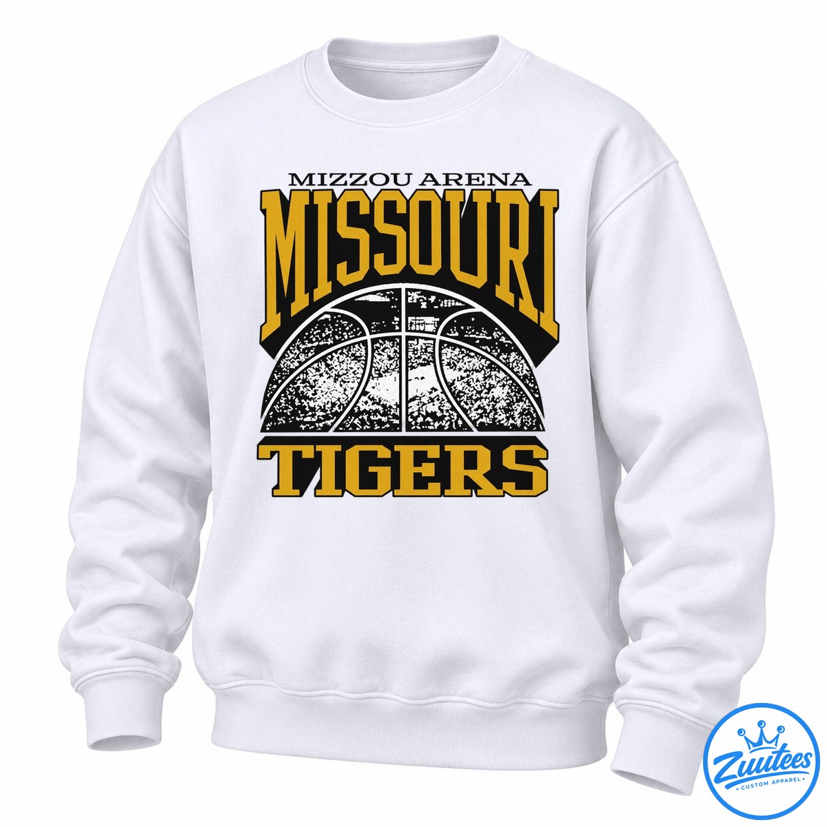 Missouri Tigers Mizzou Arena College Basketball Graphic Sweatshirt