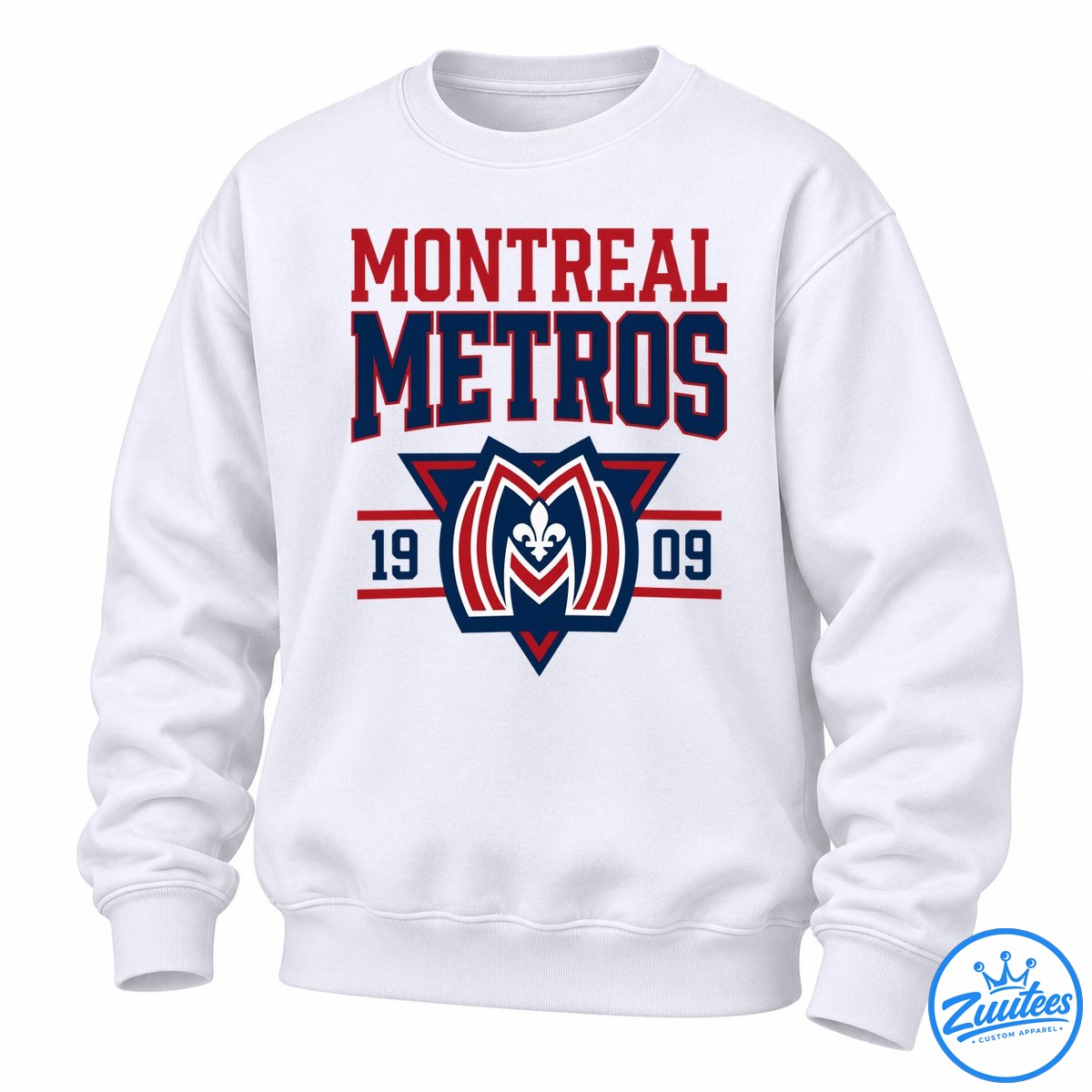 Montreal Metros 1909 Team Logo Sweatshirt