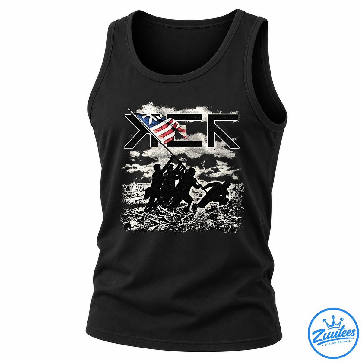 My Chemical Romance Los Angeles Hollywood Bowl America Army Vintage Tank Top