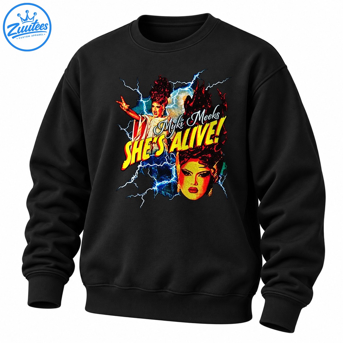 Myki Meeks She’s Alive At Least I’m Leaving With All My Teeth Sweatshirt