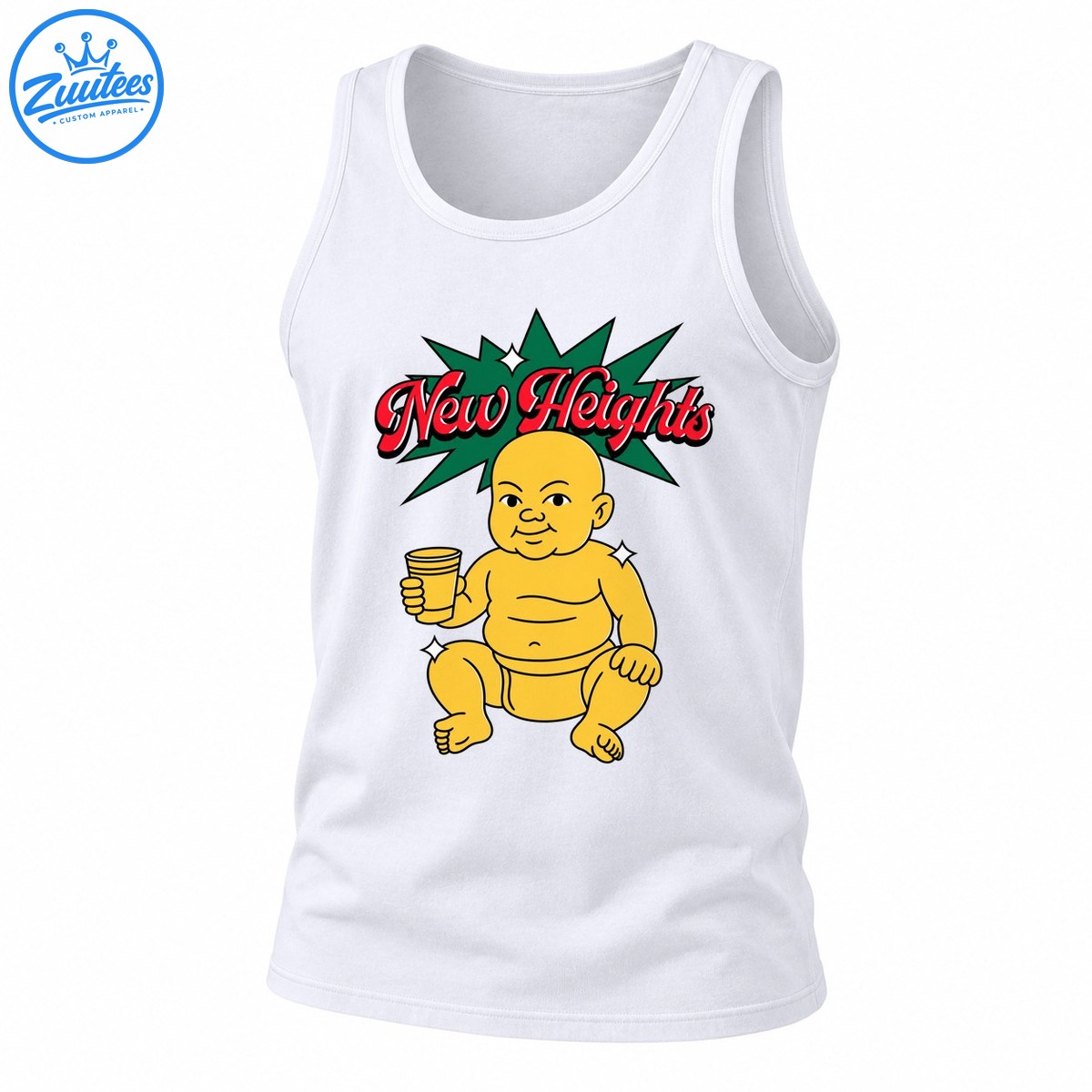 New Heights Baby Podcast Logo Jason Kelce Tank Top