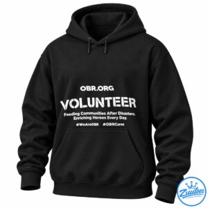 Obrorg Volunteer Feeding Communities After Disasters Shirt