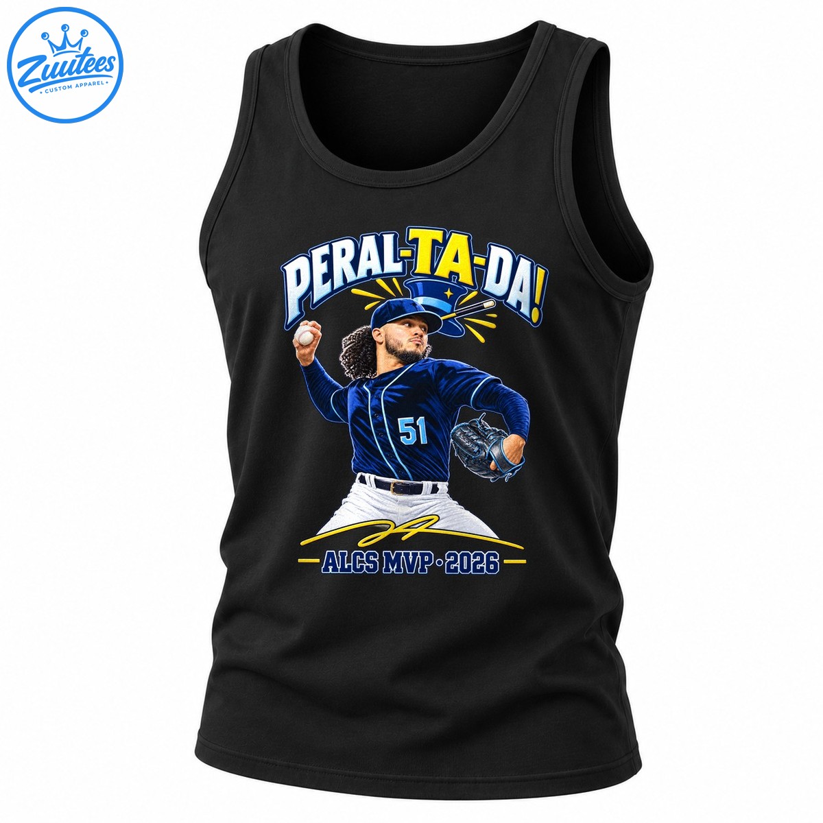 Peral Ta Da ALCS MVP 2026 Baseball Graphic Tank Top