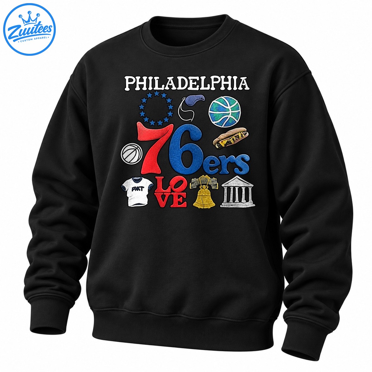Philadelphia 76ers X Market Signs Sweatshirt