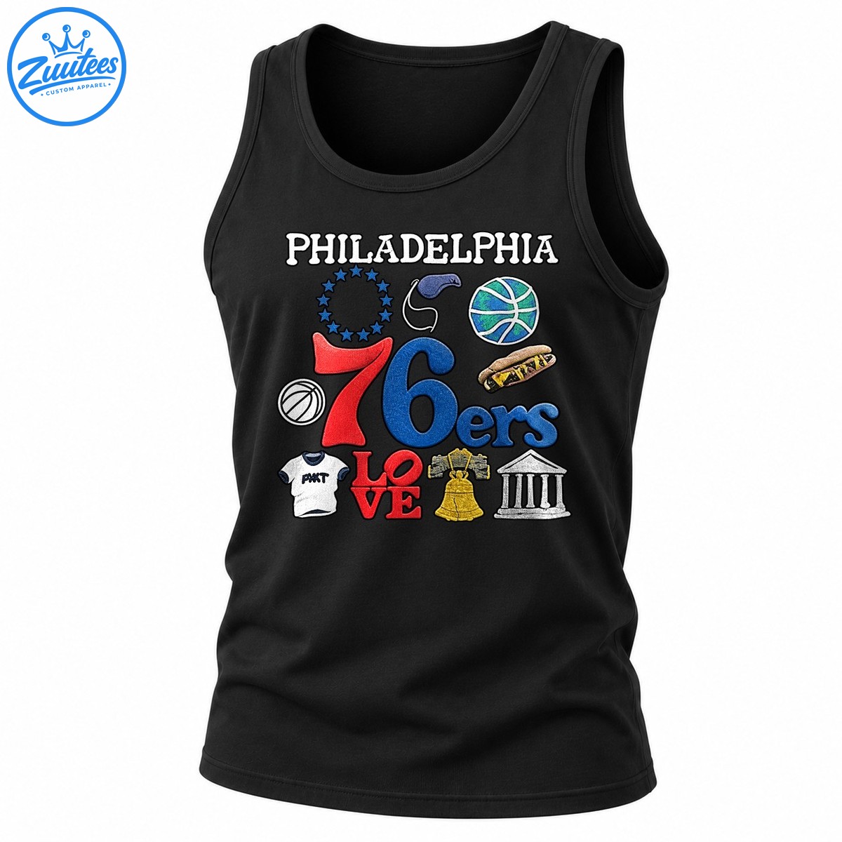 Philadelphia 76ers X Market Signs Tank Top