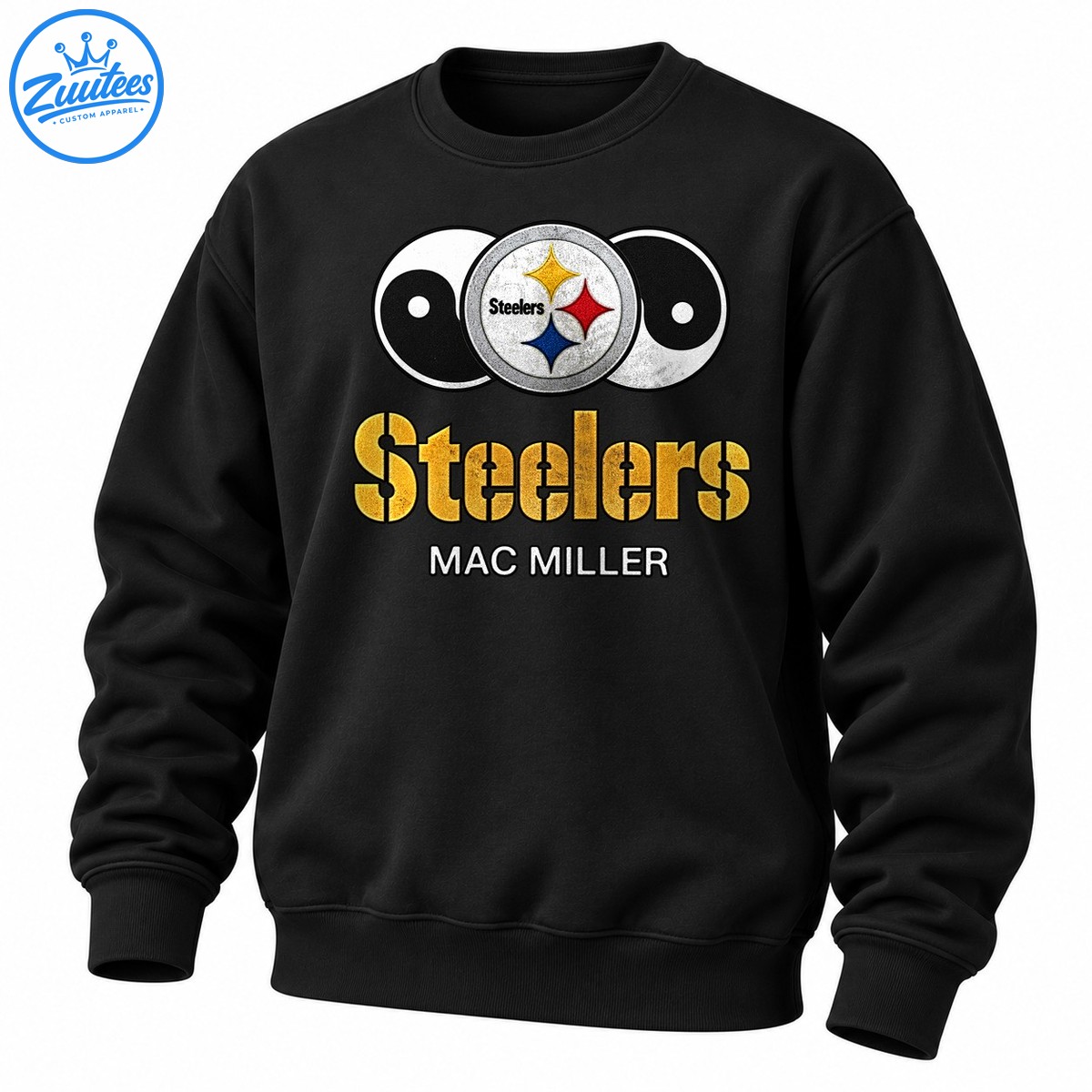 Pittsburgh Steelers × Mac Miller 92 Til Infinity Name And Number Sweatshirt