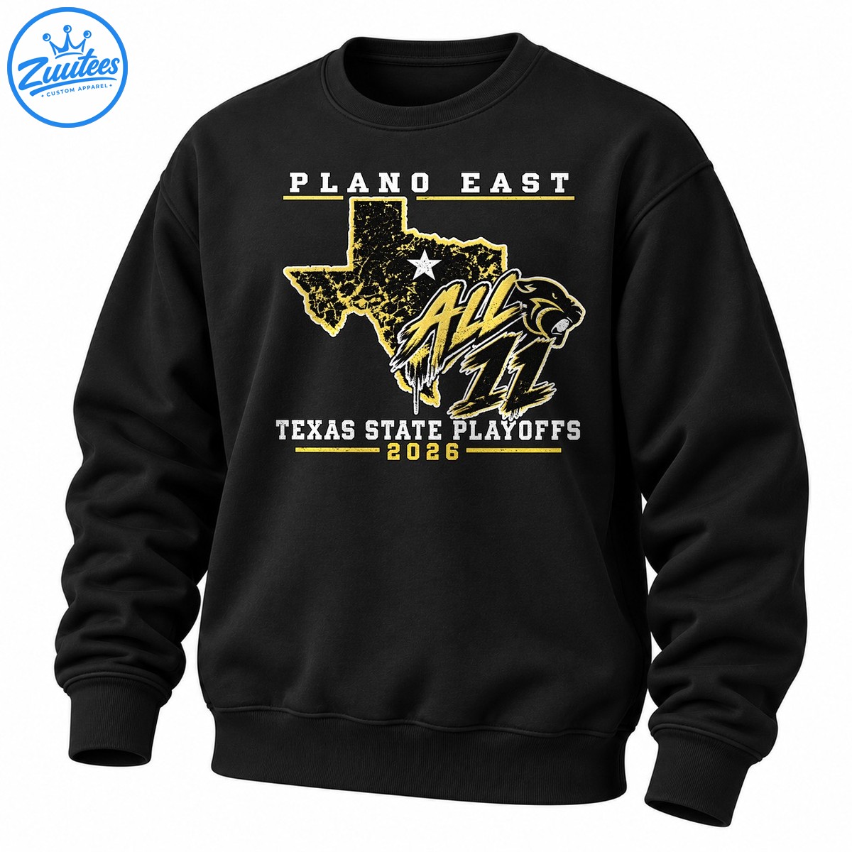 Plano East Texas State Playoffs 2026 Panther Graphic Sweatshirt
