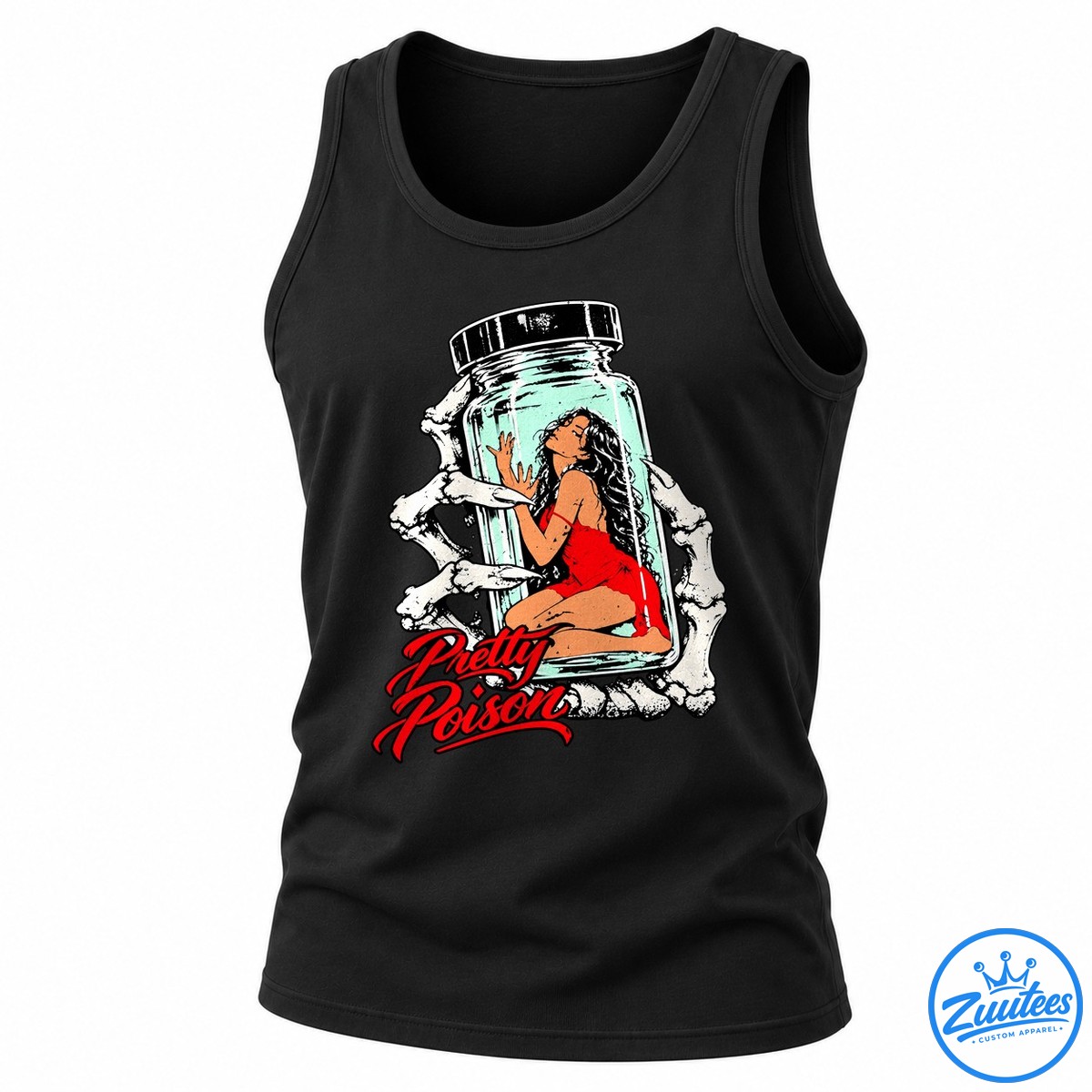 Pretty Poison Skeleton Hand Jar Gothic Dark Aesthetic Shirt Pretty Poison Skeleton Hand Jar Gothic Dark Aesthetic Shirt