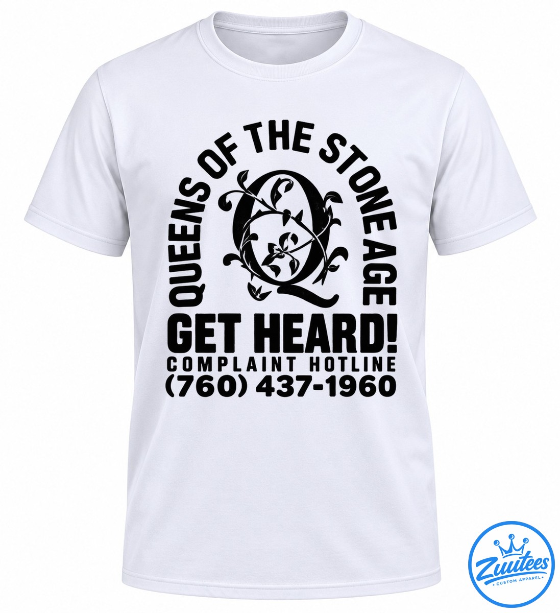 Queens Of The Stone Age You Know Better Now Your Chance Shirt You Know Better Now Your Chance rock music inspired graphic T-shirt design