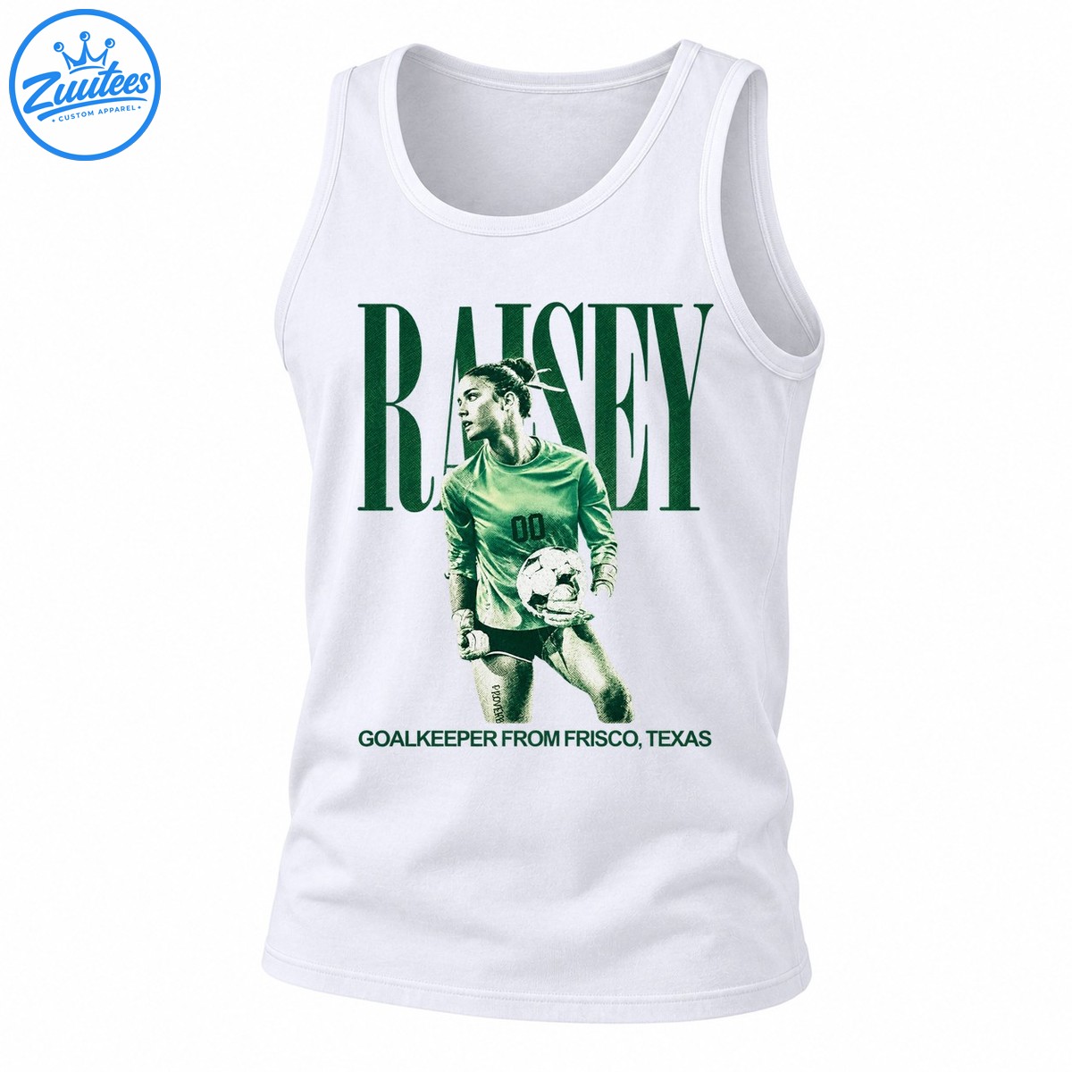 Raisey Goalkeeper From Frisco Texas Soccer Tank Top