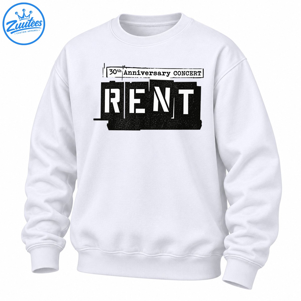 Rent 30th Anniversary Concert Vintage Graphic Sweatshirt