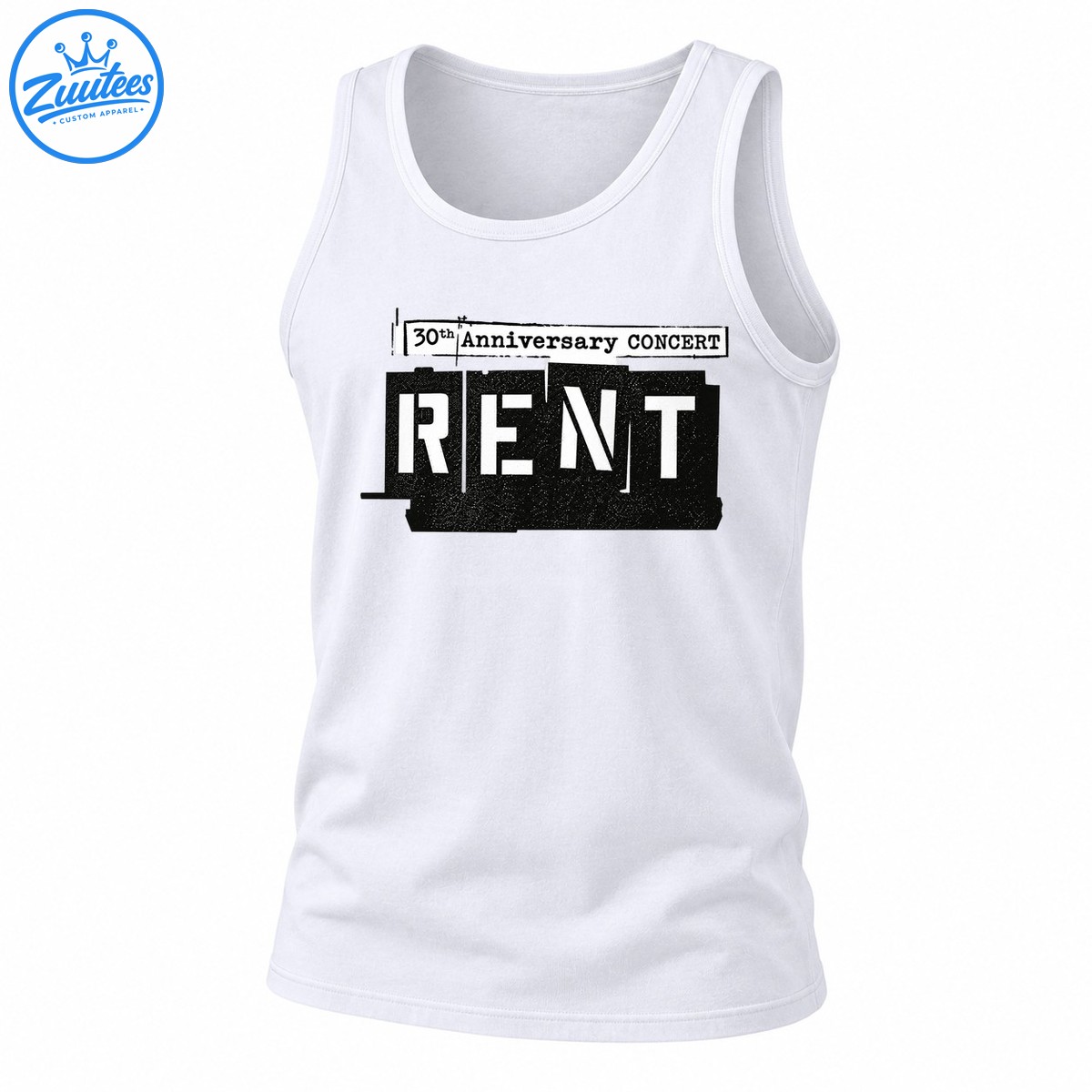 Rent 30th Anniversary Concert Vintage Graphic Tank Top