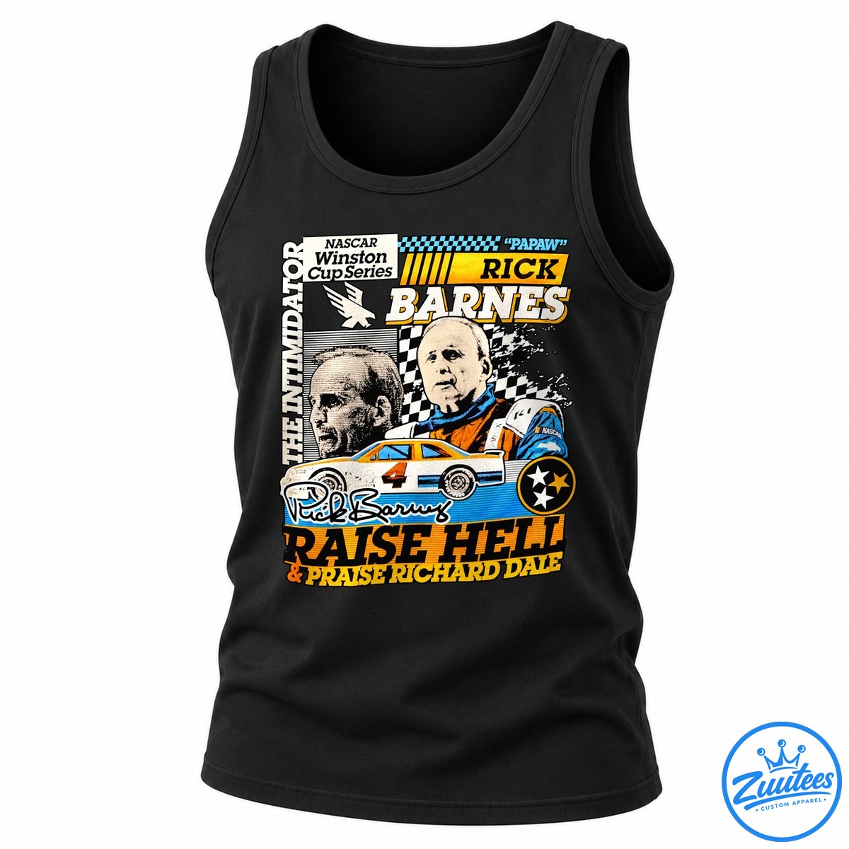 Rick Barnes The Intimidator Papaw Nascar Winston Cup Series Signature Shirt Rick Barnes The Intimidator Papaw Nascar Winston Cup Series Signature Shirt