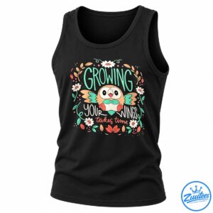 Rowlet Growing Your Wings Takes Time Pokemon Shirt