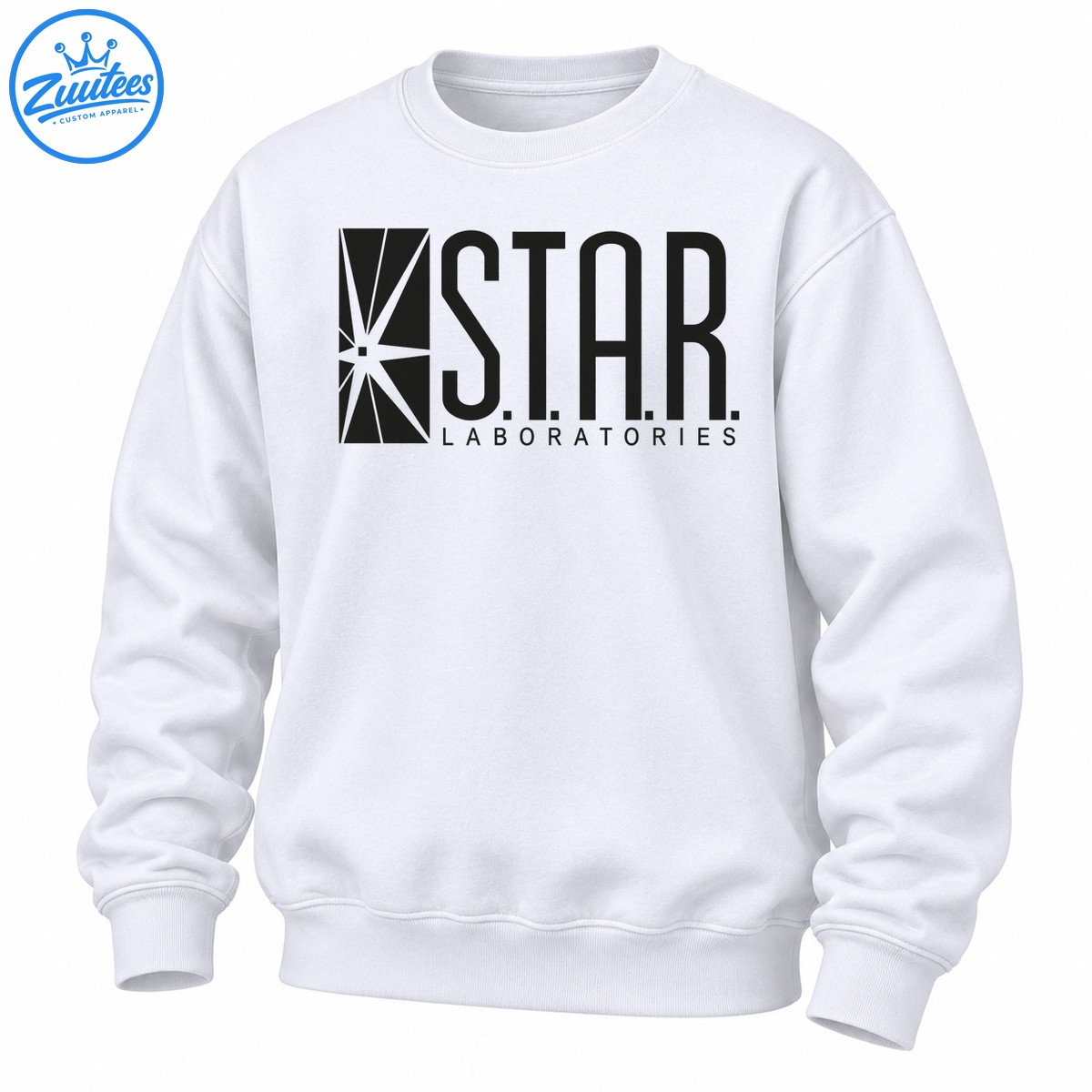S.T.A.R. Laboratories Geometric Logo Graphic Sweatshirt