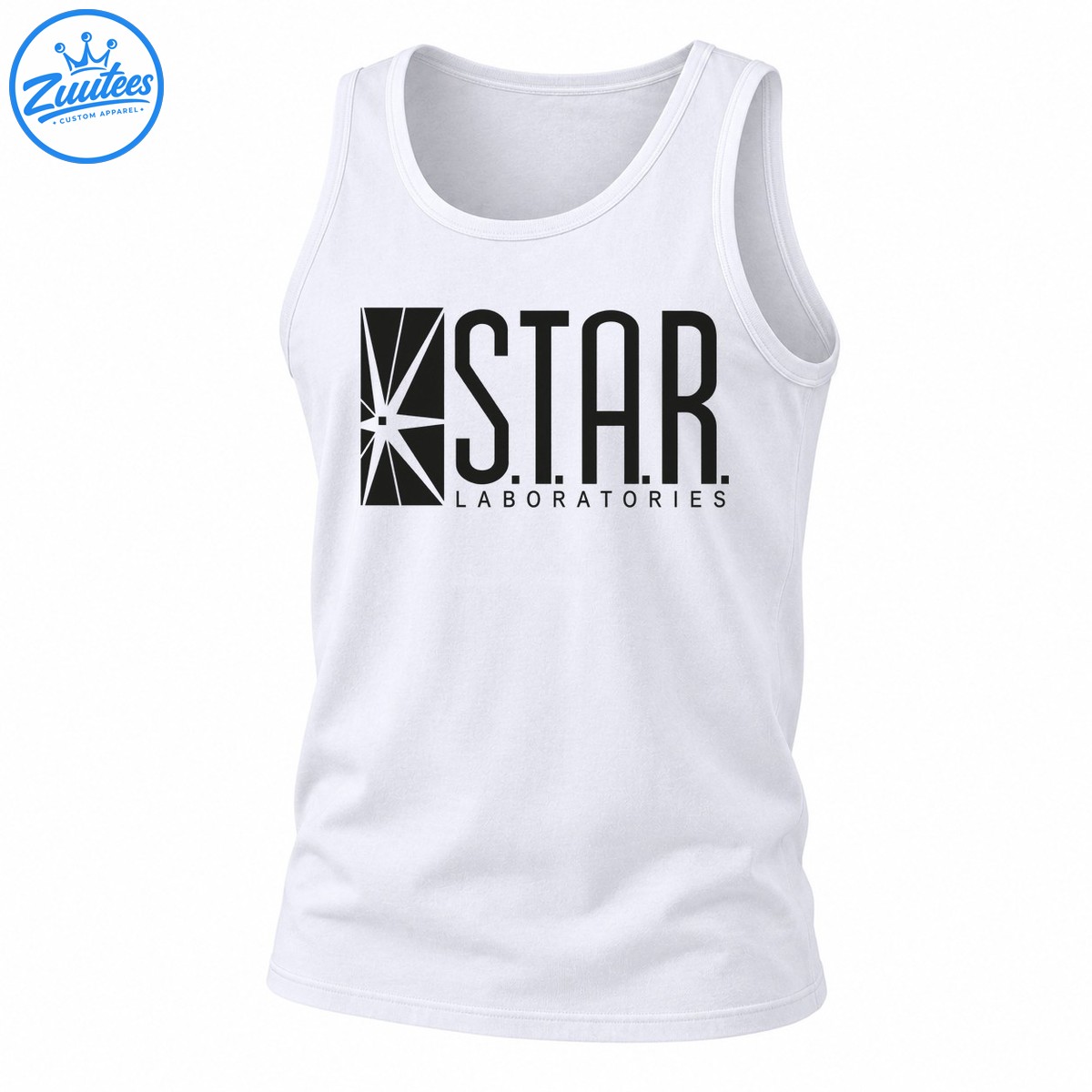 S.T.A.R. Laboratories Geometric Logo Graphic Tank Top