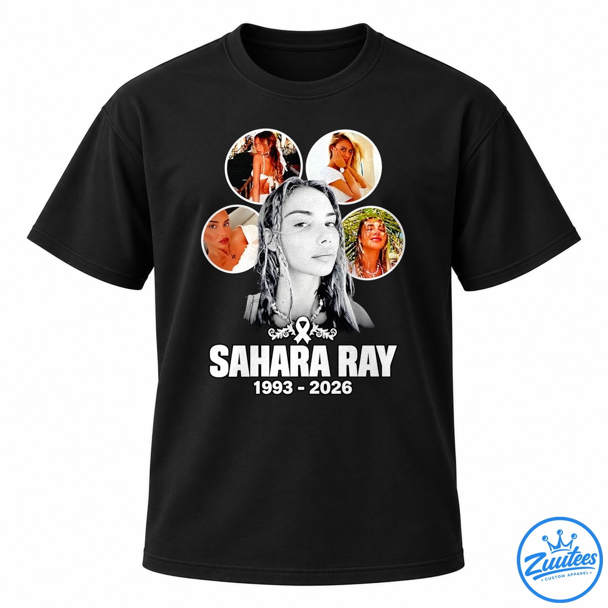 Sahara Ray 1993–2026 Memorial Celebrity Shirt Sahara Ray 1993–2026 Memorial Celebrity Shirt