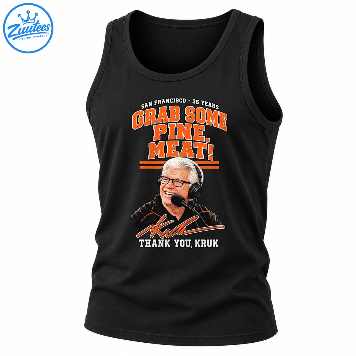 San Francisco 36 Years Grab Some Pine Meat Vintage Tank Top