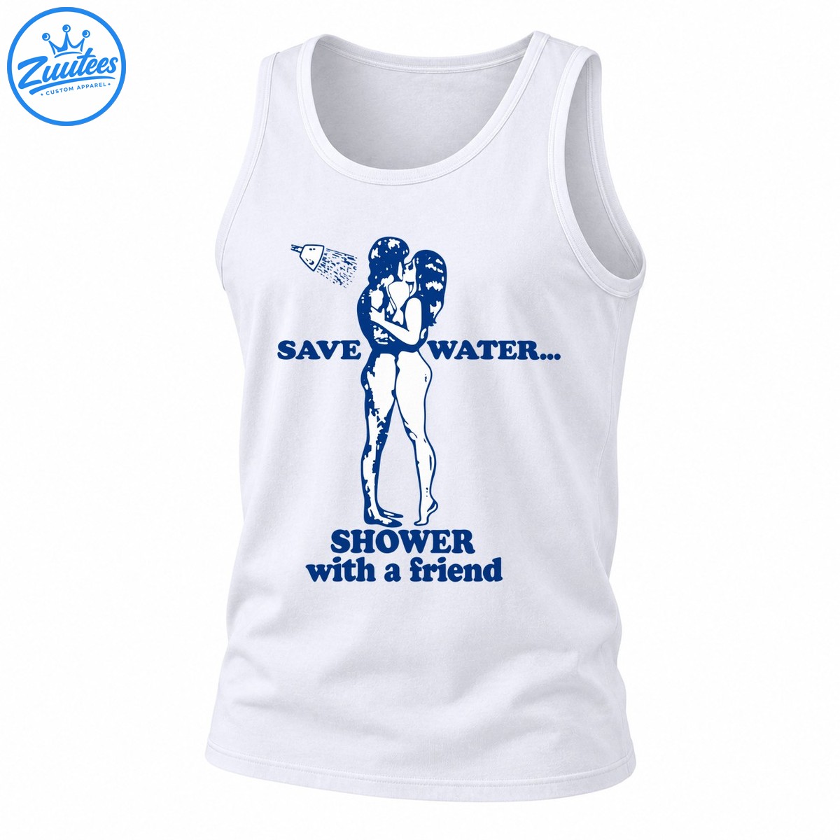 Save Water Shower With A Friend Eco Friendly Tank Top