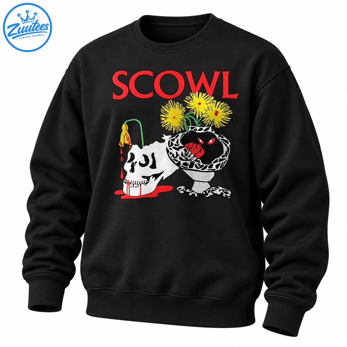 Scowl Australia Dates Schedule Artwork Sweatshirt