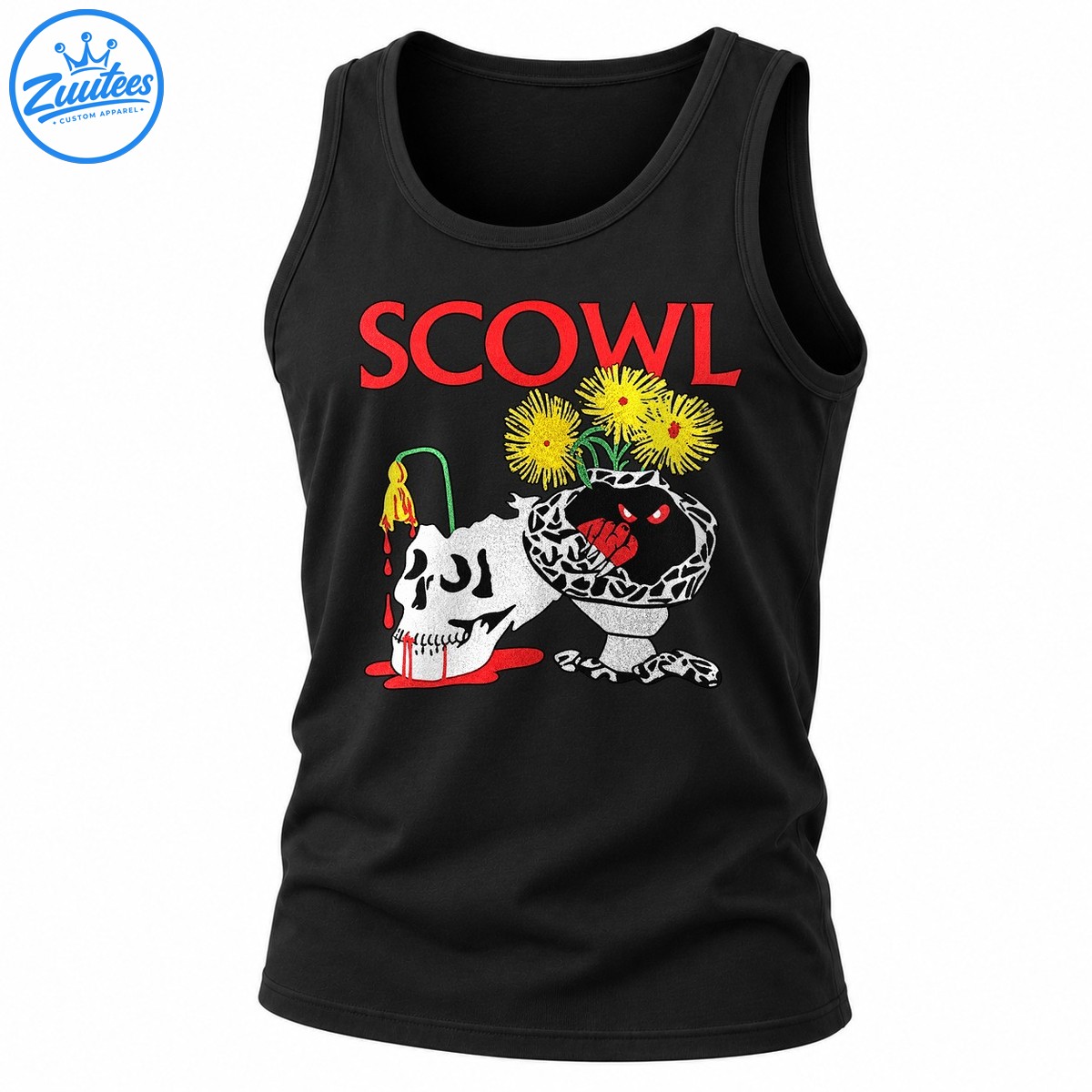 Scowl Australia Dates Schedule Artwork Tank Top