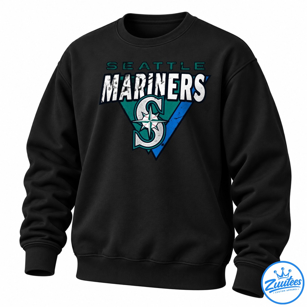 Seattle Mariners True To The Blue Logo Sweatshirt