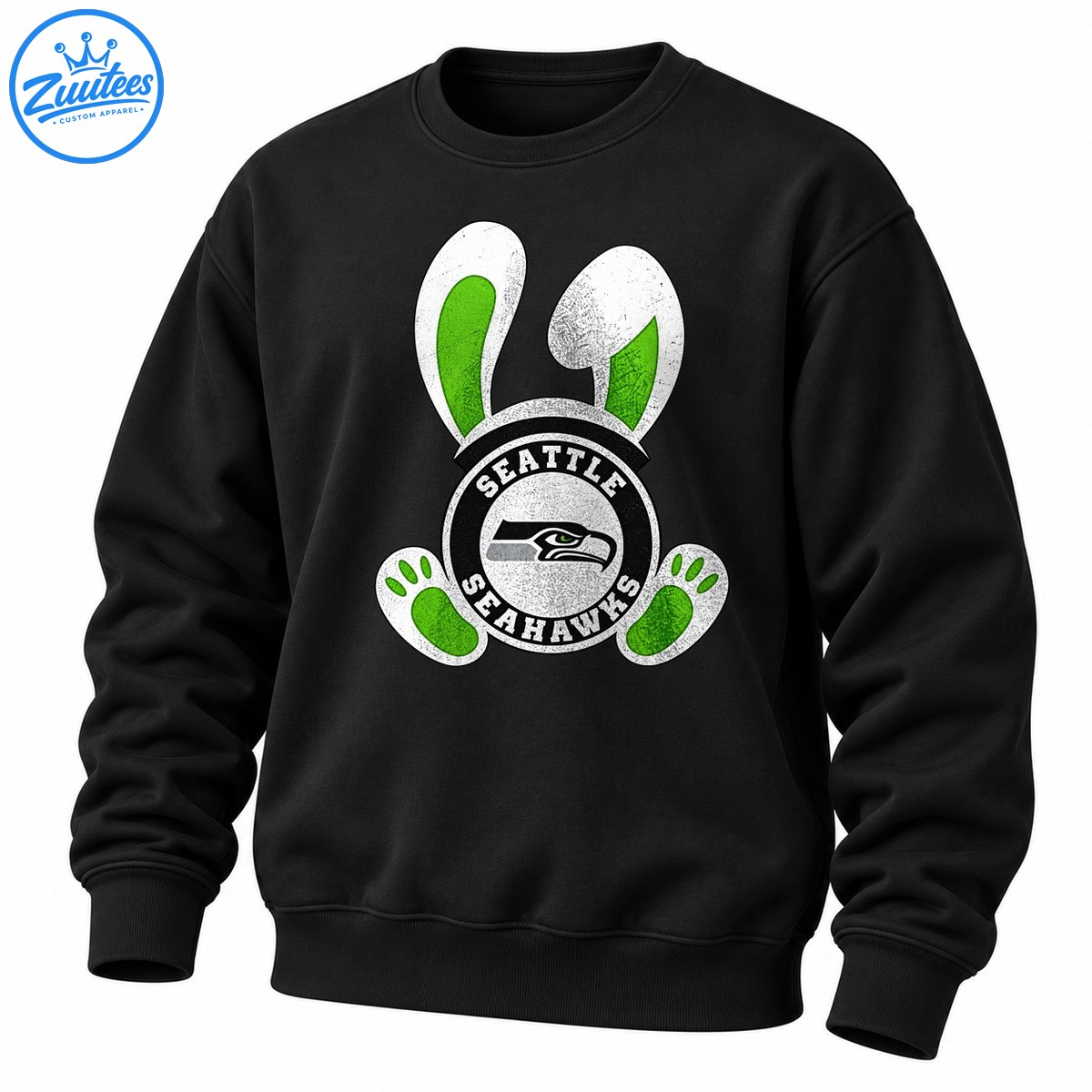 Seattle Seahawks X Easter Day Pride Forget The Eggs I’m Hunting Sweatshirt