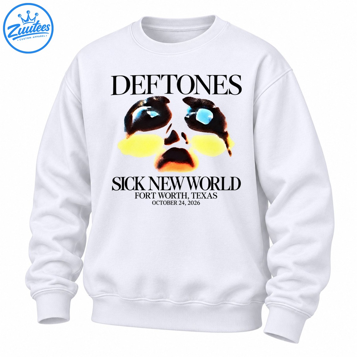 Sick New World Fort Worth Texas October 24 2026 Sweatshirt