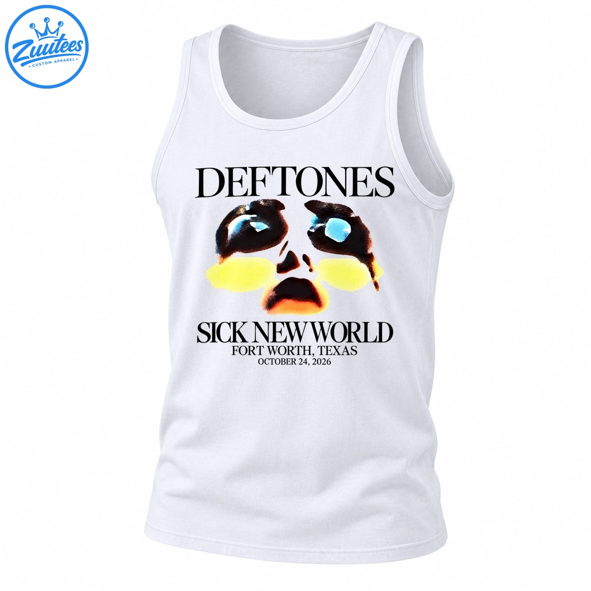 Sick New World Fort Worth Texas October 24 2026 Tank Top