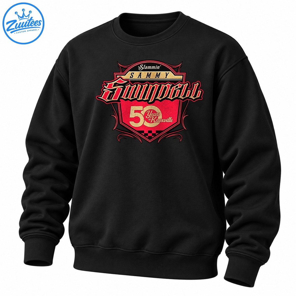 Slammin’ Sammy Swindell 50th Knoxville Car Racing Sweatshirt