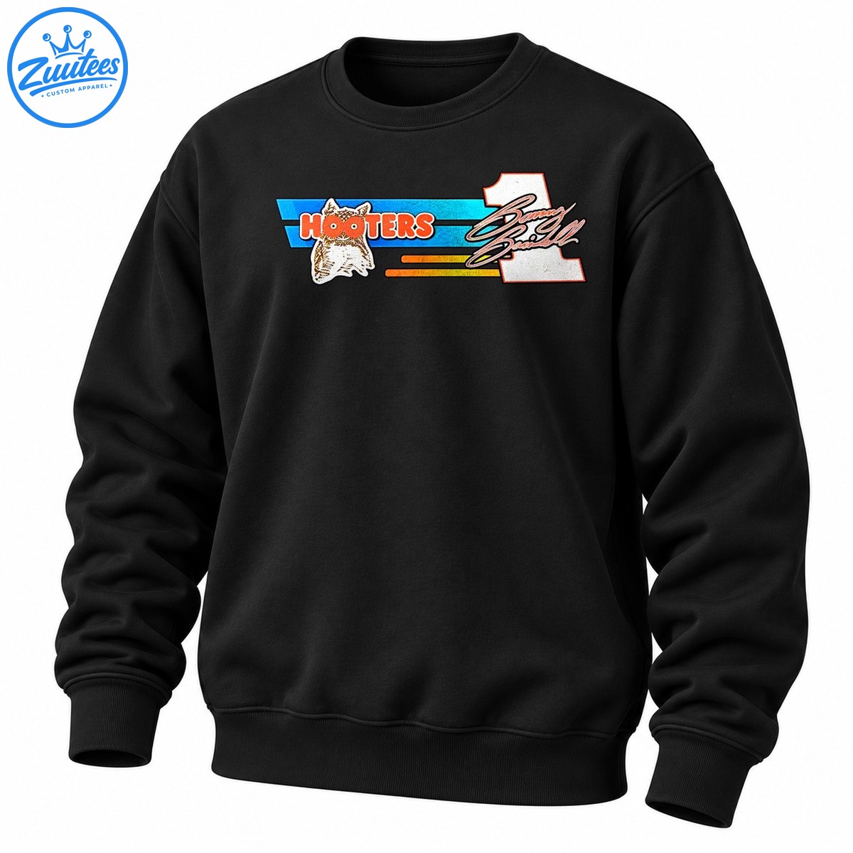 Slammin Sammy Swindell Hooters Car Signature Sweatshirt