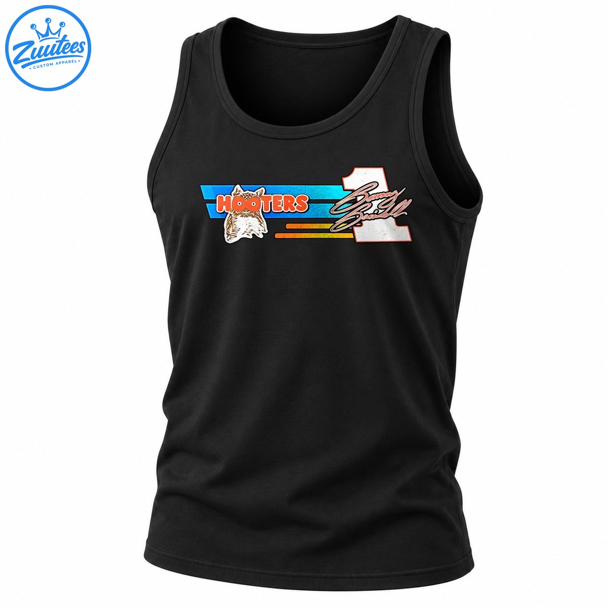 Slammin Sammy Swindell Hooters Car Signature Tank Top