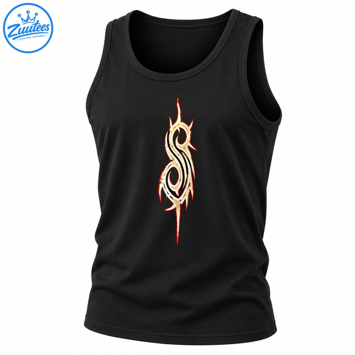 Slipknot Duality Masked Figure Black And Red Tank Top
