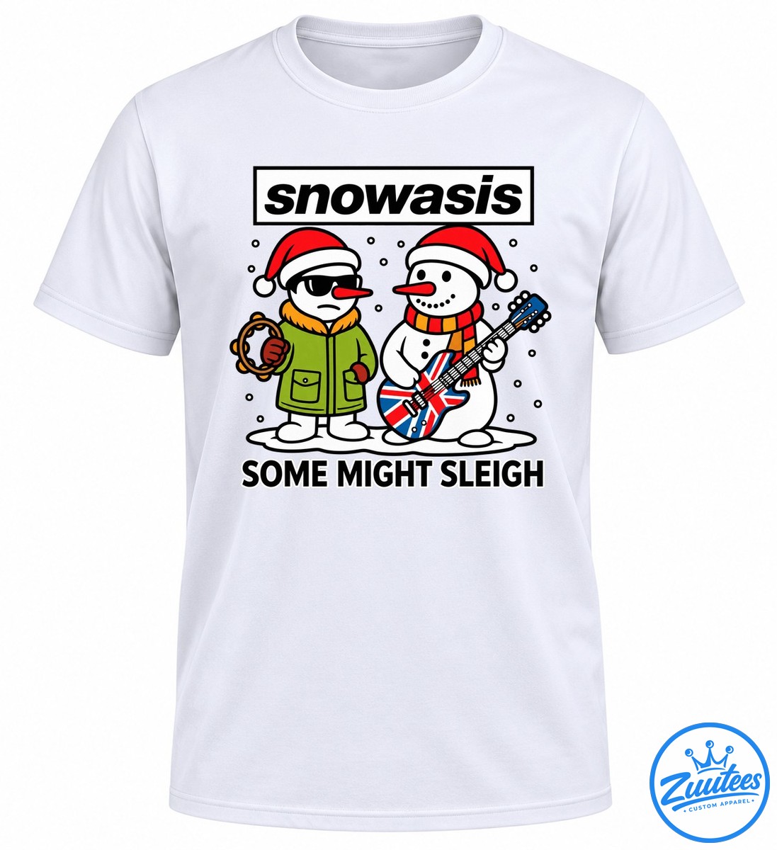 Snowasis Some Might Sleigh Oasis Britpop Shirt Snowasis Some Might Sleigh Oasis Britpop Shirt