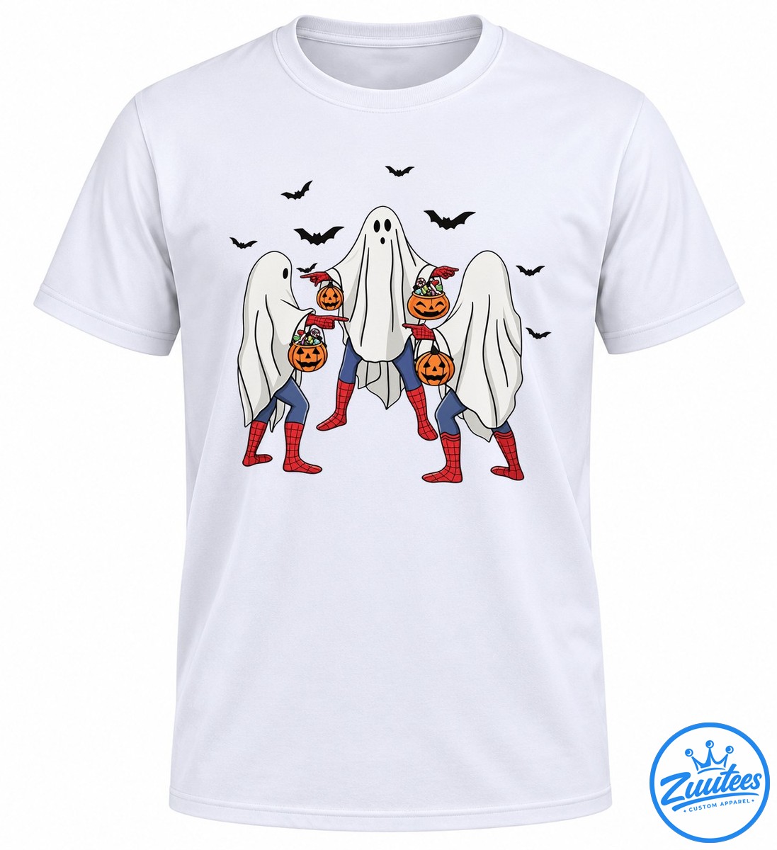 Spider Man Ghost Halloween Meme Trick Or Treat Shirt Spider Man Ghost Halloween Meme Trick Or Treat Shirt