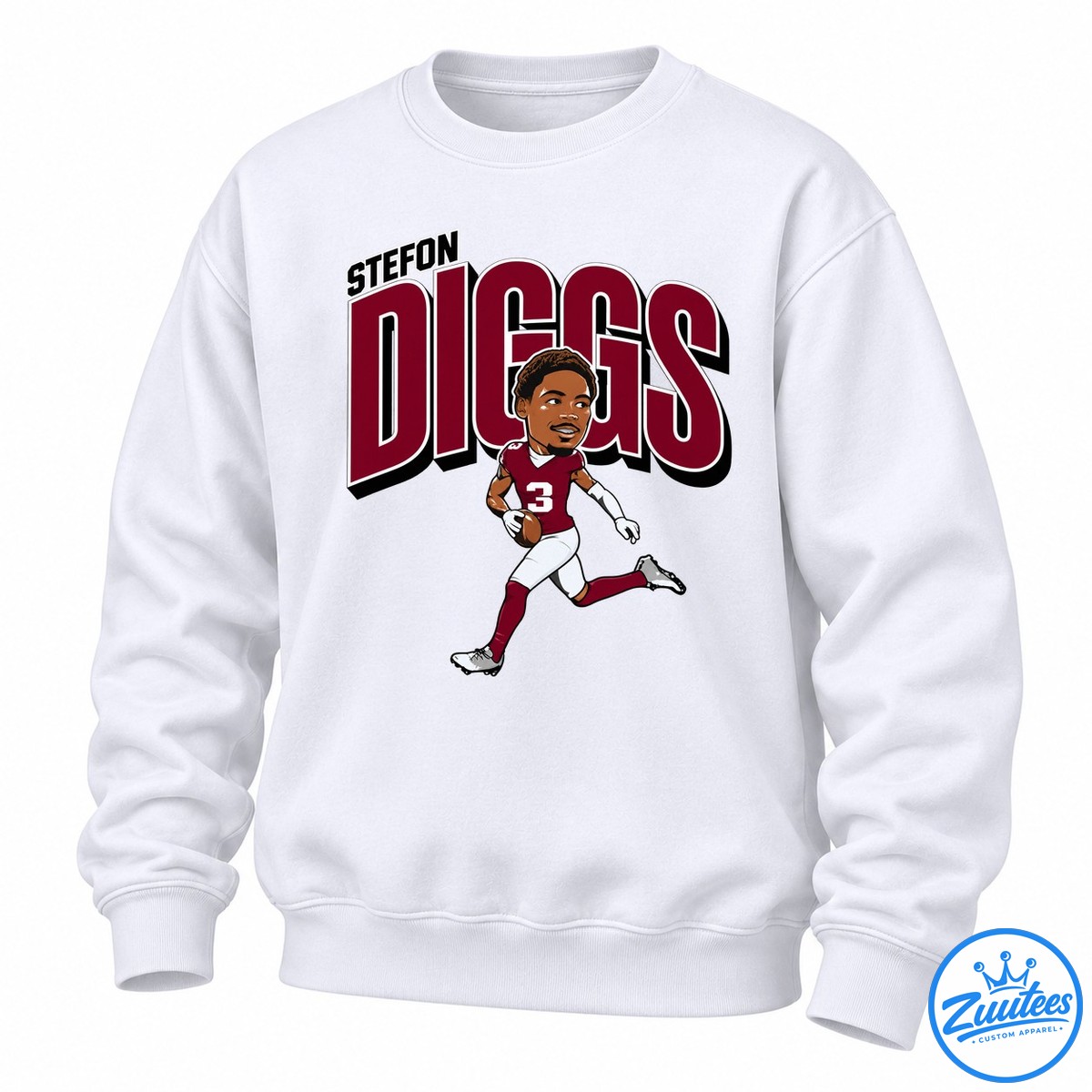 Stefon Diggs Nfl Football Player Fan Sweatshirt