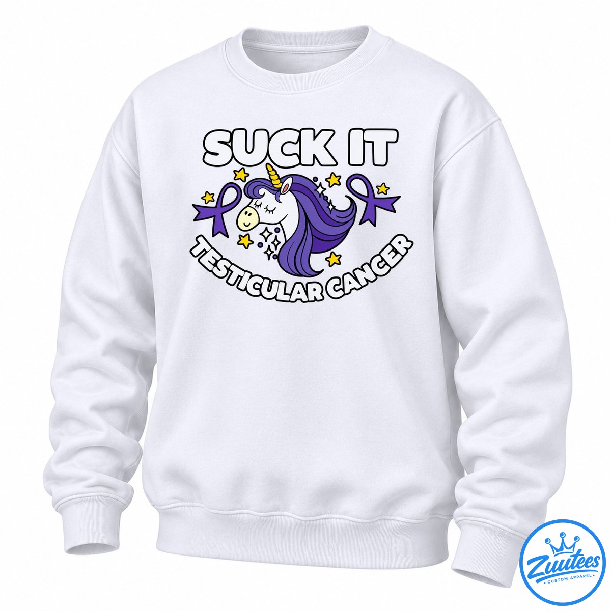 Suck It Testicular Cancer Unicorn Awareness Shirt Suck It Testicular Cancer Unicorn Awareness Shirt
