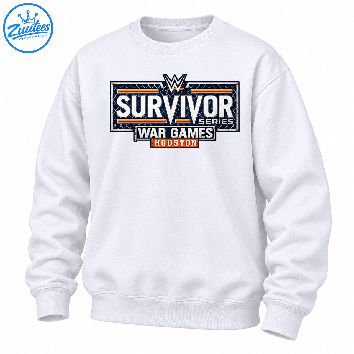 Survivor Series War Games Houston Wrestling Graphic Sweatshirt